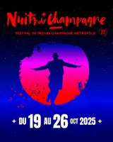 Visuel du festival Nuit de Champagne