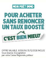 Un taux boosté pour acheter sans renoncer !