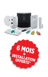 offre télésurveillance, 6 mois + installation offerts