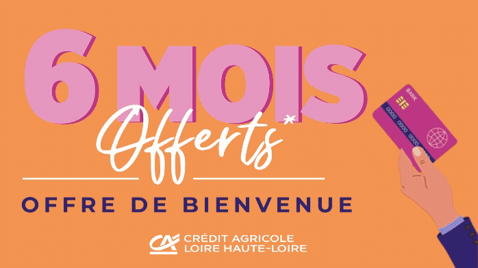 6 mois offerts, offre de bienvenue