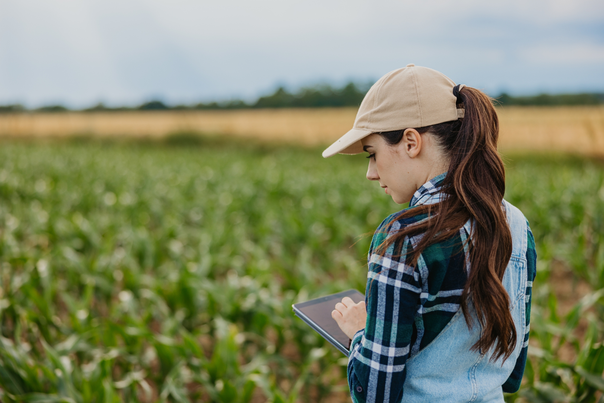 jeune agricultrice