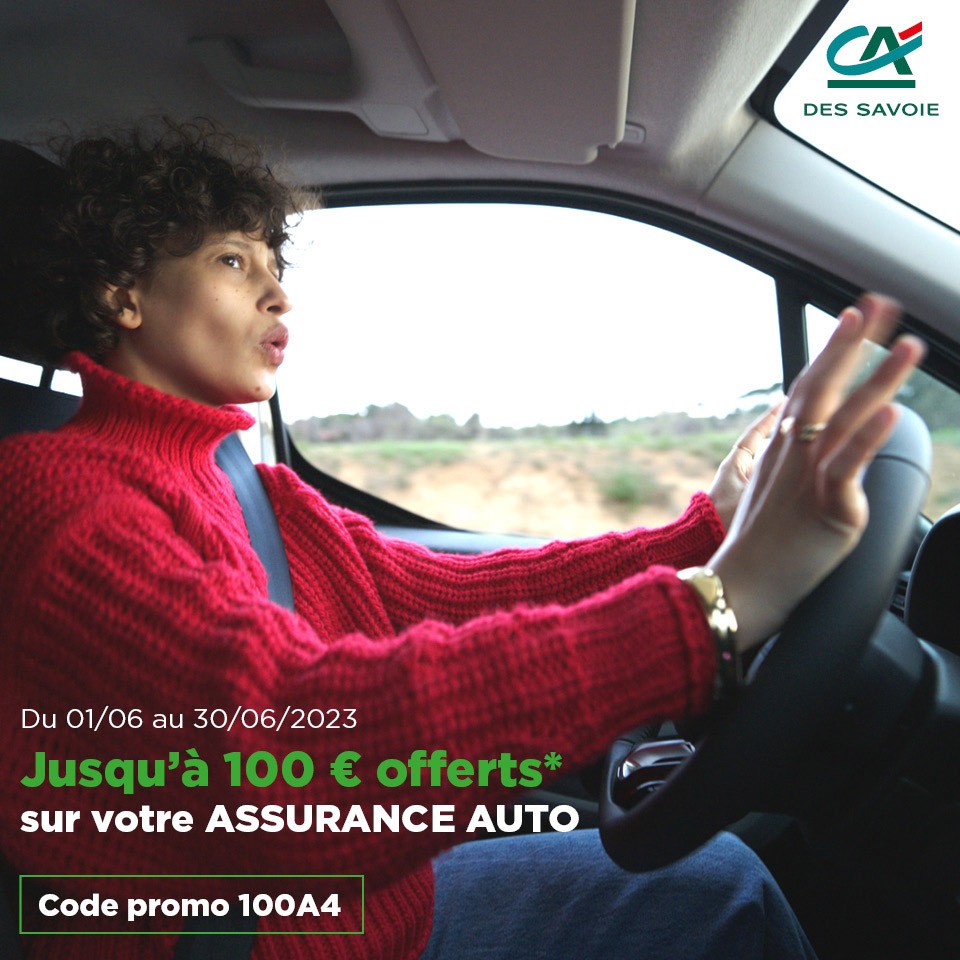 Jusqu'à 100 euros offerts sur votre assurance auto
