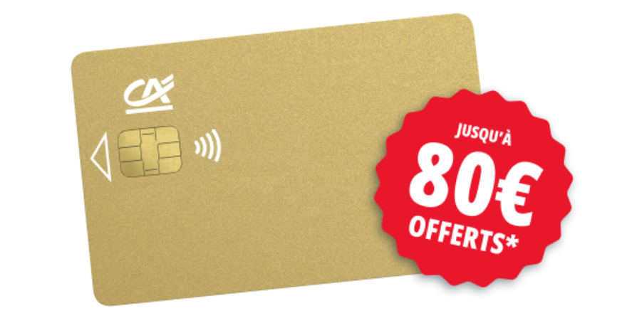 Jusqu'à 80€ offerts*
